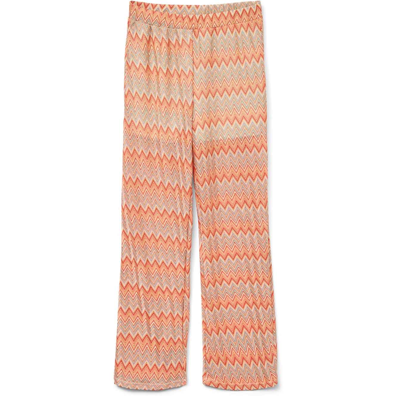 Vero Moda - Pantaloni a fondo ampio leopardati in misto lino Vero Moda - Pantaloni a fondo ampio leopardati in misto lino